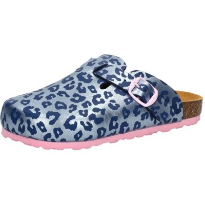 Lico, Mädchen, Hausschuhe, Bioline Clog Kids, Blau, (33) Lico, Mädchen, Hausschuhe, Bioline Clog Kids, Blau, (33)