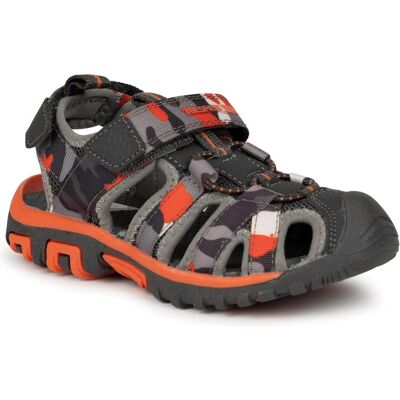 Trespass, Jungen, Sandalen, Sandalen Jaime, Orange, Grau, (34) Trespass, Jungen, Sandalen, Sandalen Jaime, Orange, Grau, (34)