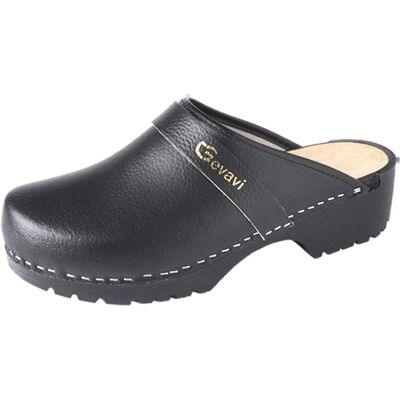 Gevavi, Unisex, Hausschuhe, - Dinan Open Schoenklomp Pu Zwart - 43 - Zwart, Schwarz, (43) Gevavi, Unisex, Hausschuhe, - Dinan Open Schoenklomp Pu Zwart - 43 - Zwart, Schwarz, (43)
