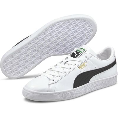Puma Unisex, Sneakers, Schuhe Basket Classic XXI, Weiss, Schwarz, (46) Puma Unisex, Sneakers, Schuhe Basket Classic XXI, Weiss, Schwarz, (46)
