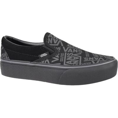 Vans, Damen, Sneakers, Buty damskie 66 Classic Slip-On Platform czarne r. 36 (VN0A3JEZWW0), Schwarz, (36) Vans, Damen, Sneakers, Buty damskie 66 Classic Slip-On Platform czarne r. 36 (VN0A3JEZWW0), Schwarz, (36)
