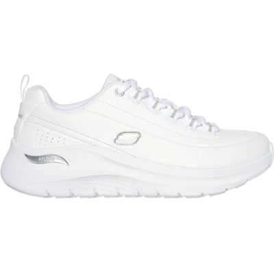 Skechers Damen, Sneakers, Arch Fit 2.0 - Star Bound, Silber, Weiss, (40) Skechers Damen, Sneakers, Arch Fit 2.0 - Star Bound, Silber, Weiss, (40)