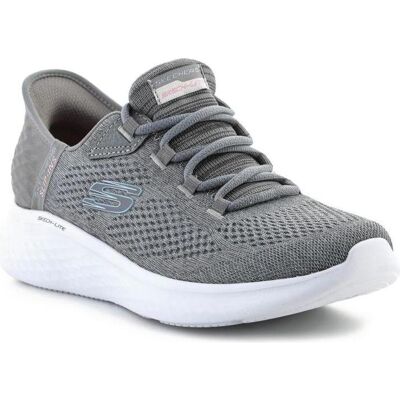 Skechers Damen, Sneakers, Skech-Lite Pro Natural Beauty Slip-Ins für Damen, Grau, Silber, (37.5) Skechers Damen, Sneakers, Skech-Lite Pro Natural Beauty Slip-Ins für Damen, Grau, Silber, (37.5)