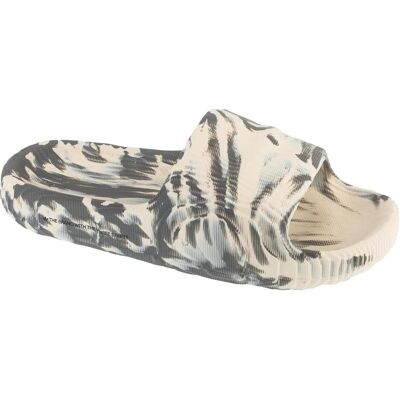 Adidas Sandalen, Adilette 22 Slides IG5919 Grau, Grau, Silber, (38) Adidas Sandalen, Adilette 22 Slides IG5919 Grau, Grau, Silber, (38)