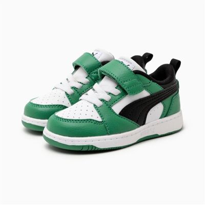 Puma Unisex, Sneakers, Rebound V6 Lo AC+ Inf, Weiss, (22) Puma Unisex, Sneakers, Rebound V6 Lo AC+ Inf, Weiss, (22)