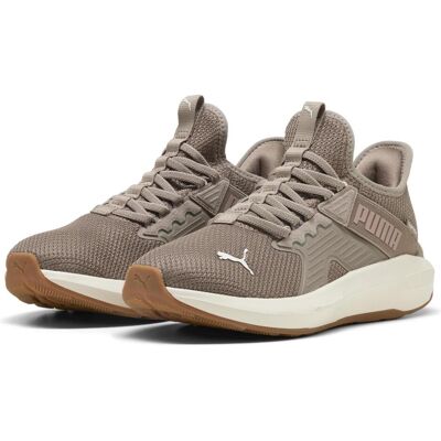 Puma Damen, Sneakers, Softride Enzo 5 Slip Tech Wns, Grau, Beige, Weiss, Rosa, (37.5) Puma Damen, Sneakers, Softride Enzo 5 Slip Tech Wns, Grau, Beige, Weiss, Rosa, (37.5)