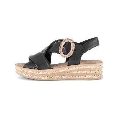 Gabor Damen, Sandalen, Plateau Sandalen, Schwarz, (38) Gabor Damen, Sandalen, Plateau Sandalen, Schwarz, (38)