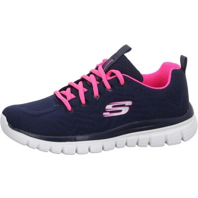 Skechers Damen, Sneakers, Schnürschuhe, Blau, (36) Skechers Damen, Sneakers, Schnürschuhe, Blau, (36)