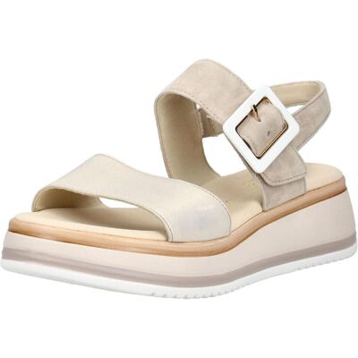 Gabor Damen, Sandalen, Sandalen, Beige, Weiss, (38.5) Gabor Damen, Sandalen, Sandalen, Beige, Weiss, (38.5)