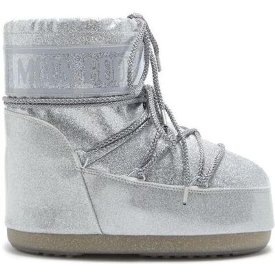 Moon Boot, Unisex, Boots + Stiefel, Icon Low Glitter - Schneeboots, Silber, (39, 40, 41) Moon Boot, Unisex, Boots + Stiefel, Icon Low Glitter - Schneeboots, Silber, (39, 40, 41)