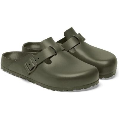 Birkenstock, Unisex, Hausschuhe, Boston Essentials EVA, Grün, (44) Birkenstock, Unisex, Hausschuhe, Boston Essentials EVA, Grün, (44)