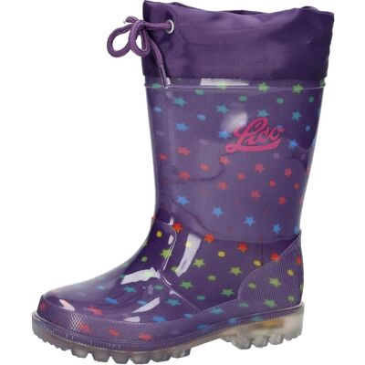 Lico, Mädchen, Gummistiefel, Power Blinky, Violett, (35) Lico, Mädchen, Gummistiefel, Power Blinky, Violett, (35)