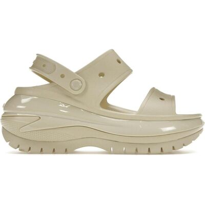Crocs, Damen, Sandalen, Pantoletten MEGA CRUSH SANDAL, Beige, (41, 42) Crocs, Damen, Sandalen, Pantoletten MEGA CRUSH SANDAL, Beige, (41, 42)