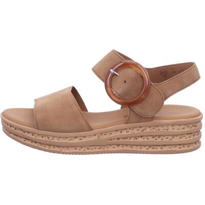 Gabor Damen, Sandalen, Samtchevreau, Braun, (38.5) Gabor Damen, Sandalen, Samtchevreau, Braun, (38.5)