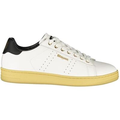 Blauer, Herren, Sneakers, Weisses Leder Herren Sneaker, Weiss, (42) Blauer, Herren, Sneakers, Weisses Leder Herren Sneaker, Weiss, (42)