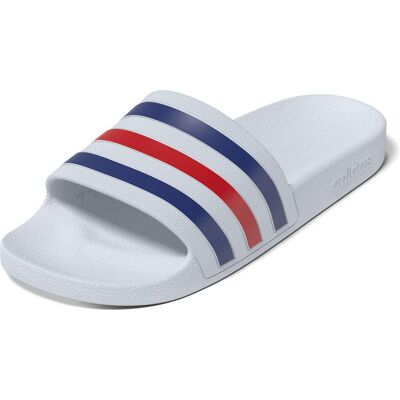 Adidas Unisex, Sandalen, Adilette Aqua, Weiss, Grau, Mehrfarbig, (47, 47.5) Adidas Unisex, Sandalen, Adilette Aqua, Weiss, Grau, Mehrfarbig, (47, 47.5)