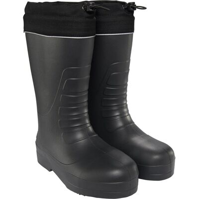 Viking Unisex, Gummistiefel, Norse Tall Boot, Schwarz, Grau, (44) Viking Unisex, Gummistiefel, Norse Tall Boot, Schwarz, Grau, (44)