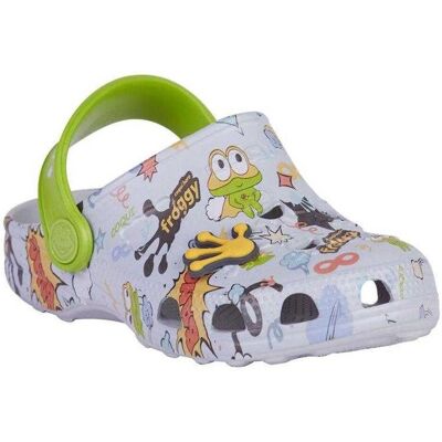 Coqui, Jungen, Sandalen, Dziecięce Sandały LITTLE FROG, Weiss, Grün, (22, 23) Coqui, Jungen, Sandalen, Dziecięce Sandały LITTLE FROG, Weiss, Grün, (22, 23)