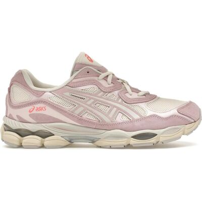 ASICS, Herren, Sneakers, Gel-NYC Cream Rose Water, Weiss, Pink, (44.5) ASICS, Herren, Sneakers, Gel-NYC Cream Rose Water, Weiss, Pink, (44.5)