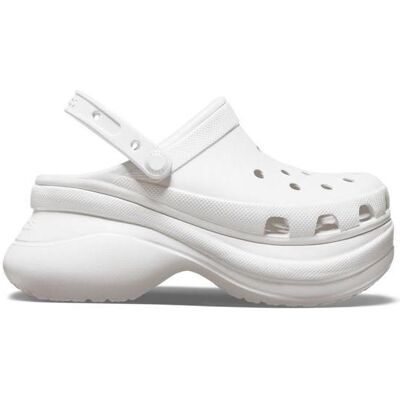 Crocs, Damen, Hausschuhe, Classic Bae Clog, Weiss, (37) Crocs, Damen, Hausschuhe, Classic Bae Clog, Weiss, (37)