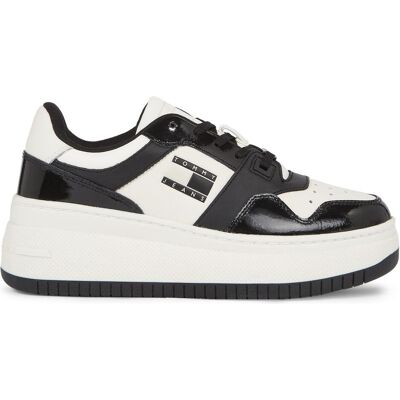 Tommy Hilfiger Damen, Sneakers, Retro Basket Flatform Patent, Mehrfarbig, (38) Tommy Hilfiger Damen, Sneakers, Retro Basket Flatform Patent, Mehrfarbig, (38)