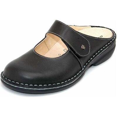 Finn Comfort, Damen, Hausschuhe, Pantoletten, Schwarz, (38) Finn Comfort, Damen, Hausschuhe, Pantoletten, Schwarz, (38)