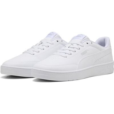 Puma Unisex, Sneakers, Court Classic Clean, Grau, Weiss, (47) Puma Unisex, Sneakers, Court Classic Clean, Grau, Weiss, (47)