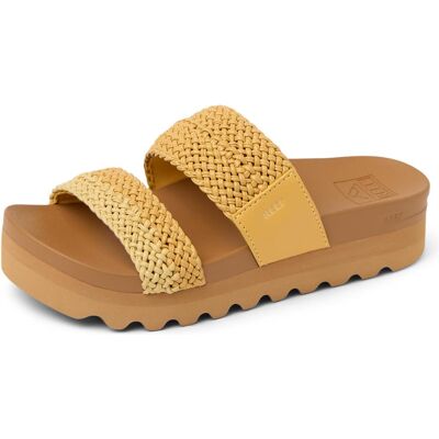 Reef Damen, Sandalen, Cushion Vista Hi, Gelb, Orange, (38.5) Reef Damen, Sandalen, Cushion Vista Hi, Gelb, Orange, (38.5)