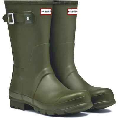 Hunter Herren, Gummistiefel, Original Short, Grün, (47) Hunter Herren, Gummistiefel, Original Short, Grün, (47)
