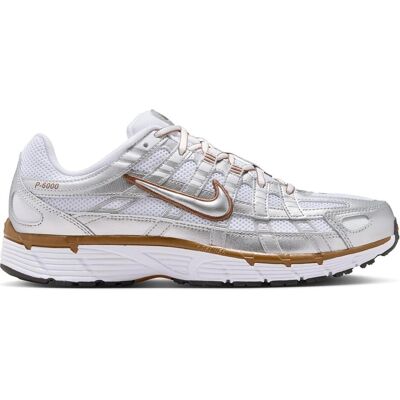 Nike Damen, Sneakers, Sneakers P-6000, Silber, Weiss, (40) Nike Damen, Sneakers, Sneakers P-6000, Silber, Weiss, (40)