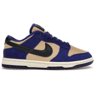 Nike Damen, Sneakers, Dunk Low LX Blue Suede (Women's), Blau, Schwarz, Beige, (37.5) Nike Damen, Sneakers, Dunk Low LX Blue Suede (Women's), Blau, Schwarz, Beige, (37.5)