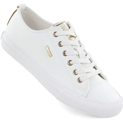 Big Star, Damen, Sneakers, Damen-Sneaker, niedrig geschnitten, Kunstleder, weiss, Weiss, (36) Big Star, Damen, Sneakers, Damen-Sneaker, niedrig geschnitten, Kunstleder, weiss, Weiss, (36)