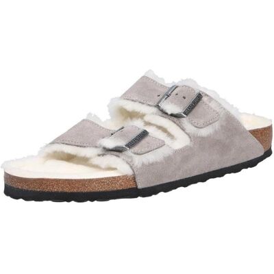 Birkenstock, Unisex, Sandalen, Arizona Fur(Sandals), Grau, (43) Birkenstock, Unisex, Sandalen, Arizona Fur(Sandals), Grau, (43)
