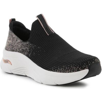 Skechers Damen, Sneakers, Arch Fit D'Lux – Glimmer Dust Schuhe für Damen, Schwarz, (37.5) Skechers Damen, Sneakers, Arch Fit D'Lux – Glimmer Dust Schuhe für Damen, Schwarz, (37.5)
