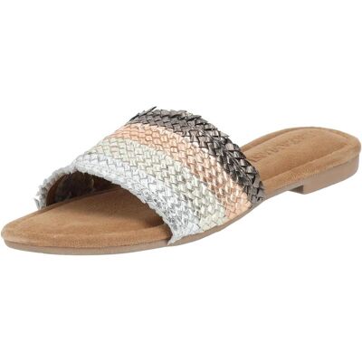 Lazamani, Damen, Hausschuhe, LA33484GOLD, Blau, Gold, (39) Lazamani, Damen, Hausschuhe, LA33484GOLD, Blau, Gold, (39)