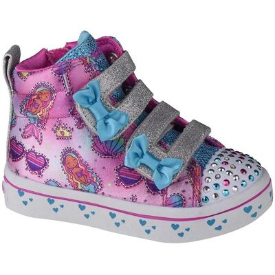 Skechers Mädchen, Sneakers, Twi-Lites Mermaid Gems 20223N-MLT różowe 22, Mehrfarbig, Pink, (22) Skechers Mädchen, Sneakers, Twi-Lites Mermaid Gems 20223N-MLT różowe 22, Mehrfarbig, Pink, (22)