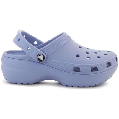 Crocs, Unisex, Hausschuhe, Classic Platform Clog, Blau, (39) Crocs, Unisex, Hausschuhe, Classic Platform Clog, Blau, (39)