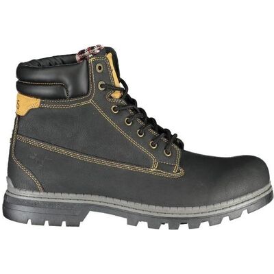 Carrera, Herren, Boots + Stiefel, Black Polyurethane Men Ankle Boot, Schwarz, (44) Carrera, Herren, Boots + Stiefel, Black Polyurethane Men Ankle Boot, Schwarz, (44)