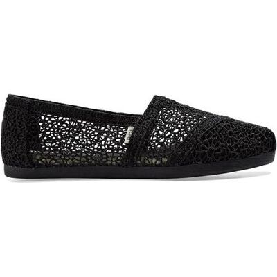 Toms, Damen, Espadrilles, W's Alpargata 3.0 Crochet, Schwarz, (37) Toms, Damen, Espadrilles, W's Alpargata 3.0 Crochet, Schwarz, (37)