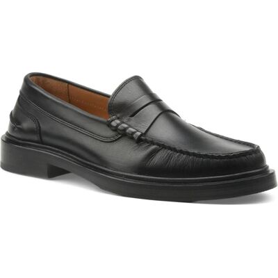 Bobbies, Herren, Halbschuhe, Loafer ALLEN, Schwarz, (44) Bobbies, Herren, Halbschuhe, Loafer ALLEN, Schwarz, (44)
