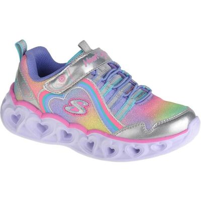 Skechers Mädchen, Sneakers, Heart Lights Rainbow Lux, Silber, Mehrfarbig, Grau, (31) Skechers Mädchen, Sneakers, Heart Lights Rainbow Lux, Silber, Mehrfarbig, Grau, (31)