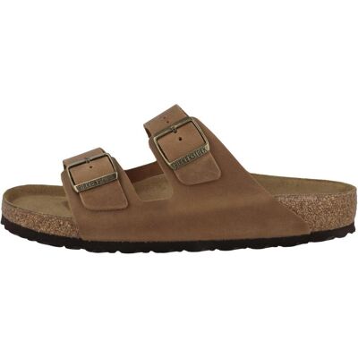 Birkenstock, Unisex, Sandalen, Arizona geöltes Naturleder normal - 63499, Braun, (46) Birkenstock, Unisex, Sandalen, Arizona geöltes Naturleder normal - 63499, Braun, (46)