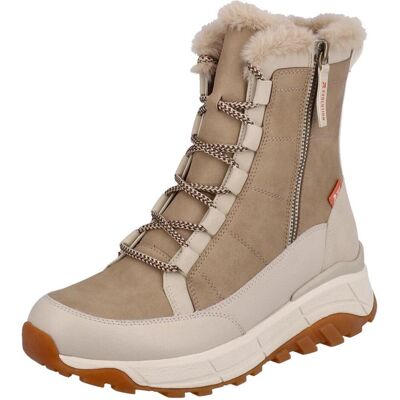 Rieker, Damen, Boots + Stiefel, W0071 - 60927, Beige, (40) Rieker, Damen, Boots + Stiefel, W0071 - 60927, Beige, (40)