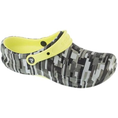 Crocs, Hausschuhe, Clog mit Bistro-Grafik, (41, 42) Crocs, Hausschuhe, Clog mit Bistro-Grafik, (41, 42)
