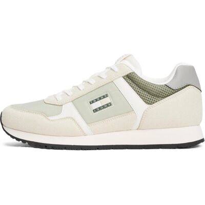Tommy Hilfiger Herren, Sneakers, Tjm Runner Casual, Grün, (44) Tommy Hilfiger Herren, Sneakers, Tjm Runner Casual, Grün, (44)