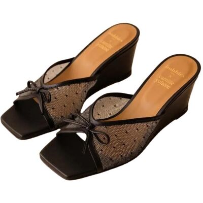 Bobbies, Damen, Sandalen, Lepic, Schwarz, (39) Bobbies, Damen, Sandalen, Lepic, Schwarz, (39)