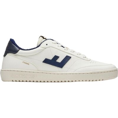 Flamingos Life, Unisex, Sneakers, Stadion, Weiss, Blau, (37) Flamingos Life, Unisex, Sneakers, Stadion, Weiss, Blau, (37)