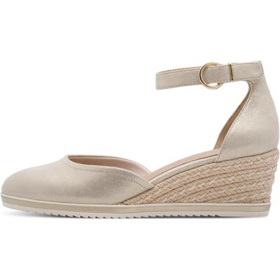 Tamaris Damen, Pumps, Keilpumps, Beige, (38) Tamaris Damen, Pumps, Keilpumps, Beige, (38)
