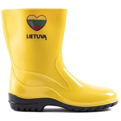 Paliutis, Damen, Gummistiefel, WOMEN BOOTS 200PL SYMBOL YELLOW SIZE 41, Gelb, (41) Paliutis, Damen, Gummistiefel, WOMEN BOOTS 200PL SYMBOL YELLOW SIZE 41, Gelb, (41)