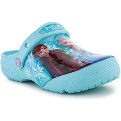 Crocs, Jungen, Hausschuhe, Fl Frozen Clog Jr, Blau, (33) Crocs, Jungen, Hausschuhe, Fl Frozen Clog Jr, Blau, (33)